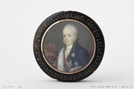 Caixa de Rapé com retrato de D. João VI