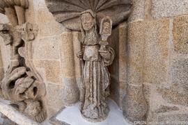 Portais,Portal Principal,Escultura,Stª Clara