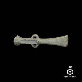 Machado de talão e dupla azelha