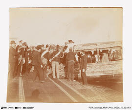 Álbum de fotografias das Viagens a Portugal da Rainha Alexandra e do Kayser Guilherme II