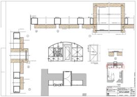 Projeto de reutilização - 1ª fase: receção/balcão/armário (2015)