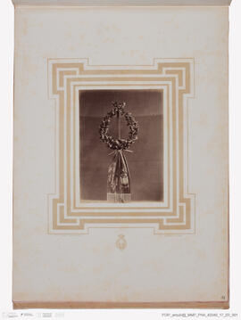 Álbum de fotografias morte rei Vítor Emanuel II