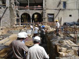 Obra de recuperação e reabilitação do Claustro do refeitório, noviciado e ala sul