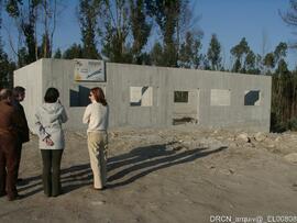Construção para centro de acolhimento às visitas ao Sítio Arqueológico de Monte Mozinho
