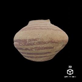Vaso de cerâmica pintada