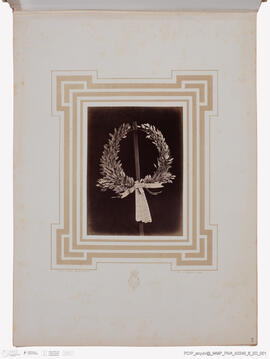 Álbum de fotografias morte rei Vítor Emanuel II