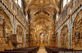 Nave igreja, Perspetiva capela-mor e alçados