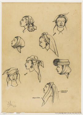 Algumas maneiras de pôr o lenço