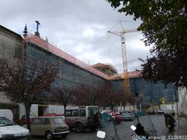 Obras no telhado