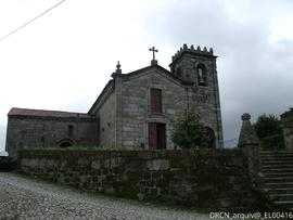 Capela de São Torcato, Monumento Nacional, pormenor do muro zona exterior à capela intervenção da...