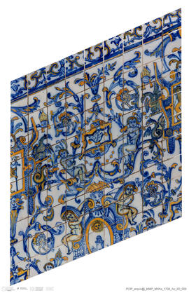 Painel de azulejos - Escadaria de São Bento