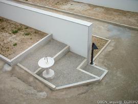 Cemitério / obras de ampliação