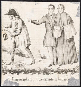 O comendatore caçando milhafres