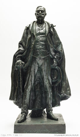 Estátua de Ramalho Ortigão. Estudo