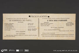 Os Sobrinhos do Papá!...; Os Rapazes; A Ceia dos Pardaes