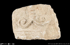 Pedra decorada (fragmento)