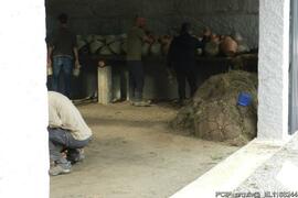 Fotografia do processo de produção