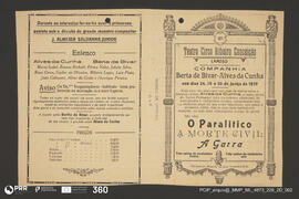 O Paralitico; A Morte Civil; A Garra