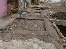 Escavações arqueológicas nas traseiras da Biblioteca