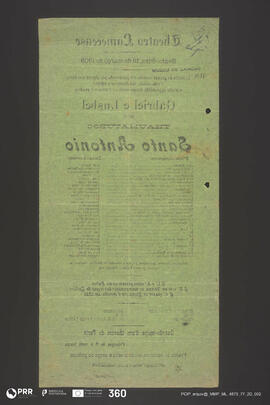 Gabriel e Lusbel ou o thaumaturgo Santo Antonio