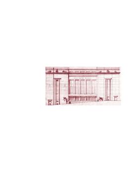 Segundo projeto para o Cineteatro Império – Lisboa - da autoria de Cassiano Branco