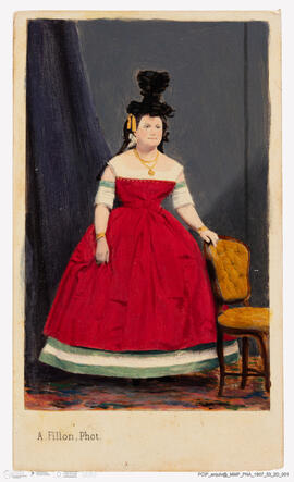 Álbum com fotografias do Baile de Máscaras de Carnaval de Fevereiro de 1865 no Paço Real da Ajuda