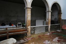 Fotografia: intervencao no claustro