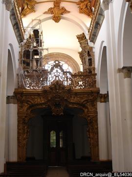 Coro alto - restauro órgão