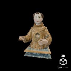 Busto-relicário - S.Bernardo