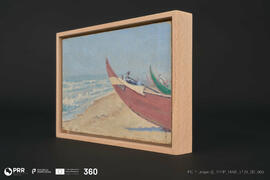 Praia, barcos de pesca