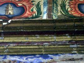 Pintura sobre granito abóbada - capela-mor-sanca