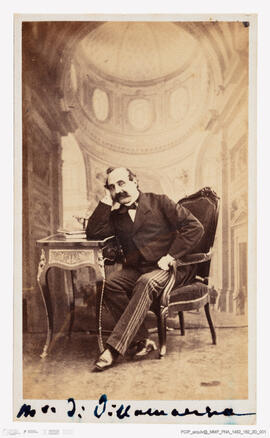 Álbum fotográfico - Álbum de fotografias com retratos de familiares da rainha D. Maria Pia