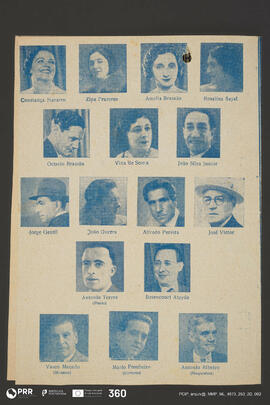 O Grão de Bico; A sopa de massa; O Tio do Brasil; A Estrela do Avenida; A Bébé-Revista e a Revist...