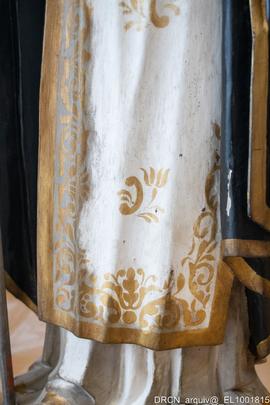 Atelier Porto Restauro, Capela-mor, Alçado Sul , Escultura S. Gonçalo