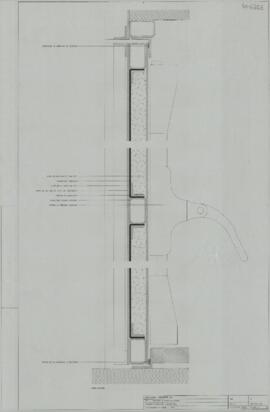 Projecto de Execução - Serralharias - Porta Exterior do Cinema - Corte (2000-02)