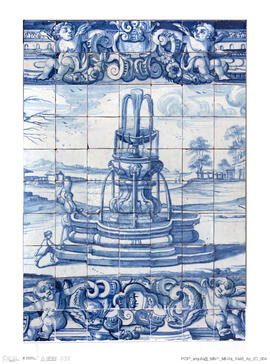 Painel de azulejos