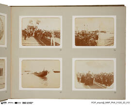 Álbum de fotografias das Viagens a Portugal da Rainha Alexandra e do Kayser Guilherme II