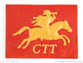 Placa publicitária CTT