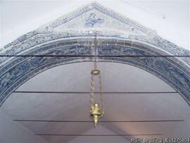 Parede decorada com azulejo