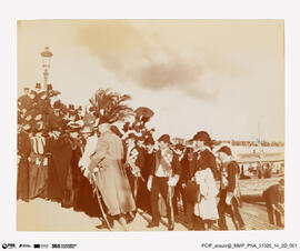 Álbum de fotografias das Viagens a Portugal da Rainha Alexandra e do Kayser Guilherme II