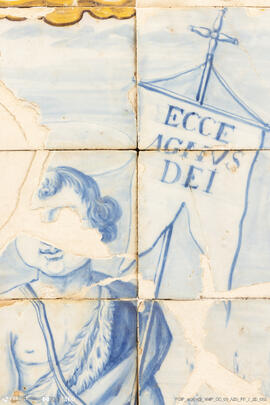Painel de azulejo S. João Baptista
