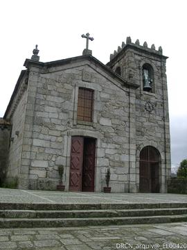 Capela de São Torcato, Monumento Nacional, escada de acesso ao adro da capela