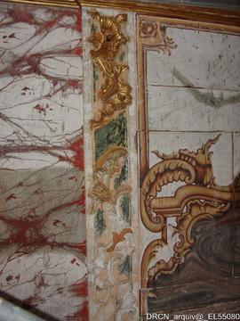 Órgão - pormenor - restauro MDF