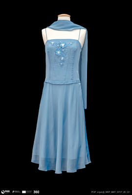 Vestido e écharpe/Feminino