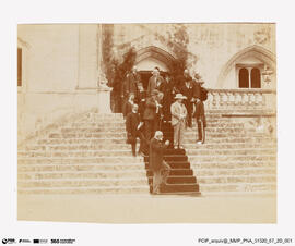 Álbum de fotografias das Viagens a Portugal da Rainha Alexandra e do Kayser Guilherme II