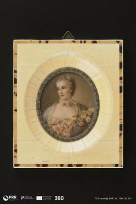 Retrato de Mdme. Pompadour (Miniatura)