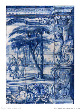 Painel de azulejos