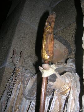 Escultura “São Bernardo de Claraval”