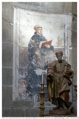 Escultura “São Joaquim” – Pintura mural