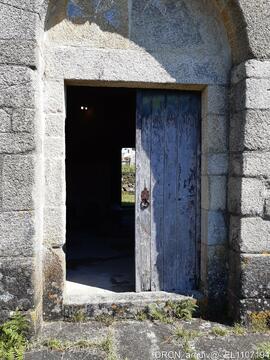 Alçado sul – Entrada lateral